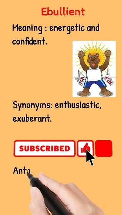ebullience antonym